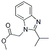 METHYL (2-ISOPROPYL-1H-BENZIMIDAZOL-1-YL)ACETATE Struktur