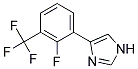 4-(2-FLUORO-3-TRIFLUOROMETHYL-PHENYL)-1H-IMIDAZOLE Struktur