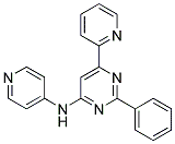 2-PHENYL-6-PYRIDIN-2-YL-N-PYRIDIN-4-YLPYRIMIDIN-4-AMINE Struktur