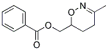 BENZOIC ACID 3-METHYL-5,6-DIHYDRO-4H-[1,2]OXAZIN-6-YLMETHYL ESTER Struktur