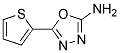 5-(2-THIENYL)-1,3,4-OXADIAZOL-2-AMINE Struktur