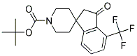 TERT-BUTYL 3-OXO-4-(TRIFLUOROMETHYL)-2,3-DIHYDROSPIRO[INDENE-1,4'-PIPERIDINE]-1'-CARBOXYLATE Struktur