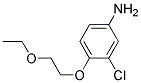 3-CHLORO-4-(2-ETHOXYETHOXY)ANILINE Struktur