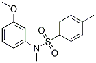 N-(3-METHOXY-PHENYL)-4,N-DIMETHYL-BENZENESULFONAMIDE Struktur