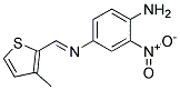 N4-(3-METHYL-THIOPHEN-2-YLMETHYLENE)-2-NITRO-BENZENE-1,4-DIAMINE Struktur