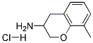 8-METHYL-CHROMAN-3-YLAMINE HYDROCHLORIDE Struktur