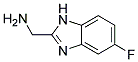 C-(5-FLUORO-1H-BENZIMIDAZOL-2-YL)-METHYLAMINE Struktur