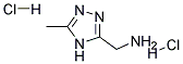 C-(5-METHYL-4H-[1,2,4]TRIAZOL-3-YL)-METHYLAMINE DIHYDROCHLORIDE Struktur