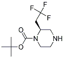 (S)-2-(2,2,2-TRIFLUORO-ETHYL)-PIPERAZINE-1-CARBOXYLIC ACID TERT-BUTYL ESTER Struktur