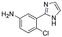 4-CHLORO-3-(1H-IMIDAZOL-2-YL)-PHENYLAMINE Struktur