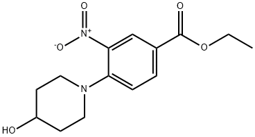 ETHYL 3-NITRO-4-(PIPERIDIN-4-OL-1-YL)BENZOATE|