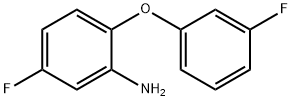 5-FLUORO-2-(3-FLUOROPHENOXY)ANILINE Struktur