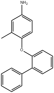 4-([1,1'-BIPHENYL]-2-YLOXY)-3-METHYLPHENYLAMINE Struktur