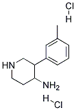 3-M-TOLYLPIPERIDIN-4-AMINE DIHYDROCHLORIDE Struktur