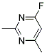 4-FLUORO-2,6-DIMETHYLPYRIMIDINE Struktur