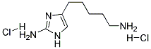 4-(5-AMINO-PENTYL)-1H-IMIDAZOL-2-YLAMINE 2HCL Struktur