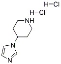 4-IMIDAZOL-1-YL-PIPERIDINE 2HCL Struktur