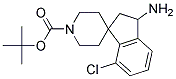 TERT-BUTYL 3-AMINO-7-CHLORO-2,3-DIHYDROSPIRO[INDENE-1,4'-PIPERIDINE]-1'-CARBOXYLATE Struktur