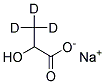 SODIUM DL-LACTATE-3,3,3-D3 Struktur