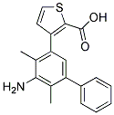 METHYL 3-AMINO-4-METHYL-5-BIPHEN-4-YLTHIOPHENE-2-CARBOXYLATE Struktur