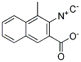 METHYL-2-ISOCYANONAPHTHALENE CARBOXYLATE Struktur