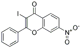 3-IODO-7-NITRO-2-PHENYL-CHROMEN-4-ONE Struktur