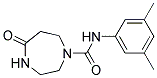 N-(3,5-DIMETHYLPHENYL)-5-OXO-1,4-DIAZEPANE-1-CARBOXAMIDE Struktur