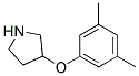 3-(3,5-DIMETHYLPHENOXY)PYRROLIDINE Struktur