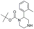 2-O-TOLYL-PIPERAZINE-1-CARBOXYLIC ACID TERT-BUTYL ESTER Struktur