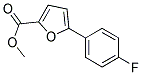 5-(4-FLUOROPHENYL)FURAN-2-CARBOXYLIC ACID METHYL ESTER Struktur