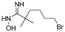 6-BROMO-N-HYDROXY-2,2-DIMETHYL-HEXANAMIDINE Struktur