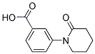 3-(2-OXO-PIPERIDIN-1-YL)-BENZOIC ACID Struktur