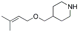 4-([(3-METHYL-2-BUTENYL)OXY]METHYL)PIPERIDINE Struktur