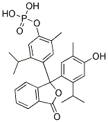 THYMOLPHTHALEIN MONOPHOSPHATE Struktur