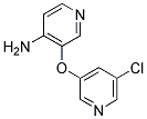 3-(5-CHLORO-PYRIDIN-3-YLOXY)-PYRIDIN-4-YLAMINE Struktur