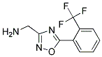 (5-(2-(TRIFLUOROMETHYL)PHENYL)-1,2,4-OXADIAZOL-3-YL)METHANAMINE Struktur