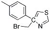 4-BROMOMETHYL-4-P-TOLYL-THIAZOLE Struktur