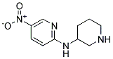 (5-NITRO-PYRIDIN-2-YL)-PIPERIDIN-3-YL-AMINE Struktur