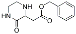 (3-OXO-PIPERAZIN-2-YL)-ACETIC ACID BENZYL ESTER Struktur