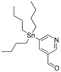 3-FORMYL-5-(TRIBUTYLSTANNYL)PYRIDINE Struktur