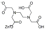 (ETHYLENEDINITRILO)TETRAACETIC ACID MONOZINC SALT Struktur