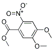 2-NITRO-4,5-DIMETHOXY BENZOIC ACID METHYL ESTER Struktur