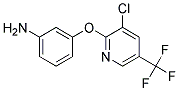 3-[3-CHLORO-5-(TRIFLUOROMETHYL)PYRID-2-YLOXY]ANILIN Struktur