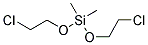 BIS(2-CHLOROETHOXY)DIMETHYLSILANE Struktur