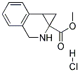 METHYL 1A,2,3,7B-TETRAHYDRO-1H-CYCLOPROPA[C]ISOQUINOLINE-1A-CARBOXYLATE HYDROCHLORIDE Struktur