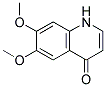 6,7-DIMETHOXY-1H-QUINOLIN-4-ONE Struktur