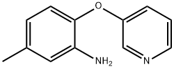 5-METHYL-2-(3-PYRIDINYLOXY)ANILINE Struktur