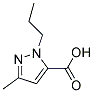 5-METHYL-2-PROPYL-2H-PYRAZOLE-3-CARBOXYLIC ACID Struktur