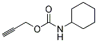 CYCLOHEXYL-CARBAMIC ACID PROP-2-YNYL ESTER Struktur