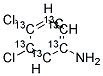 3,4-DICHLOROANILINE (13C6) Struktur